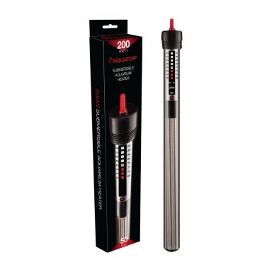 AQUATOP GH-200W 200-Watt Submersible Aquarium Glass Heater